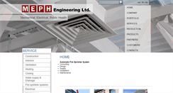 Desktop Screenshot of mephengineering.com